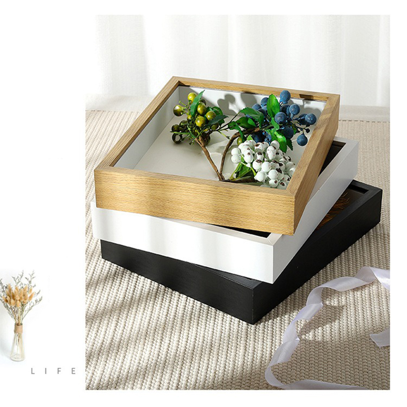 Bingkai Foto Vintage Kayu Soli - Engraved Wood Frame ulasan dan harga
