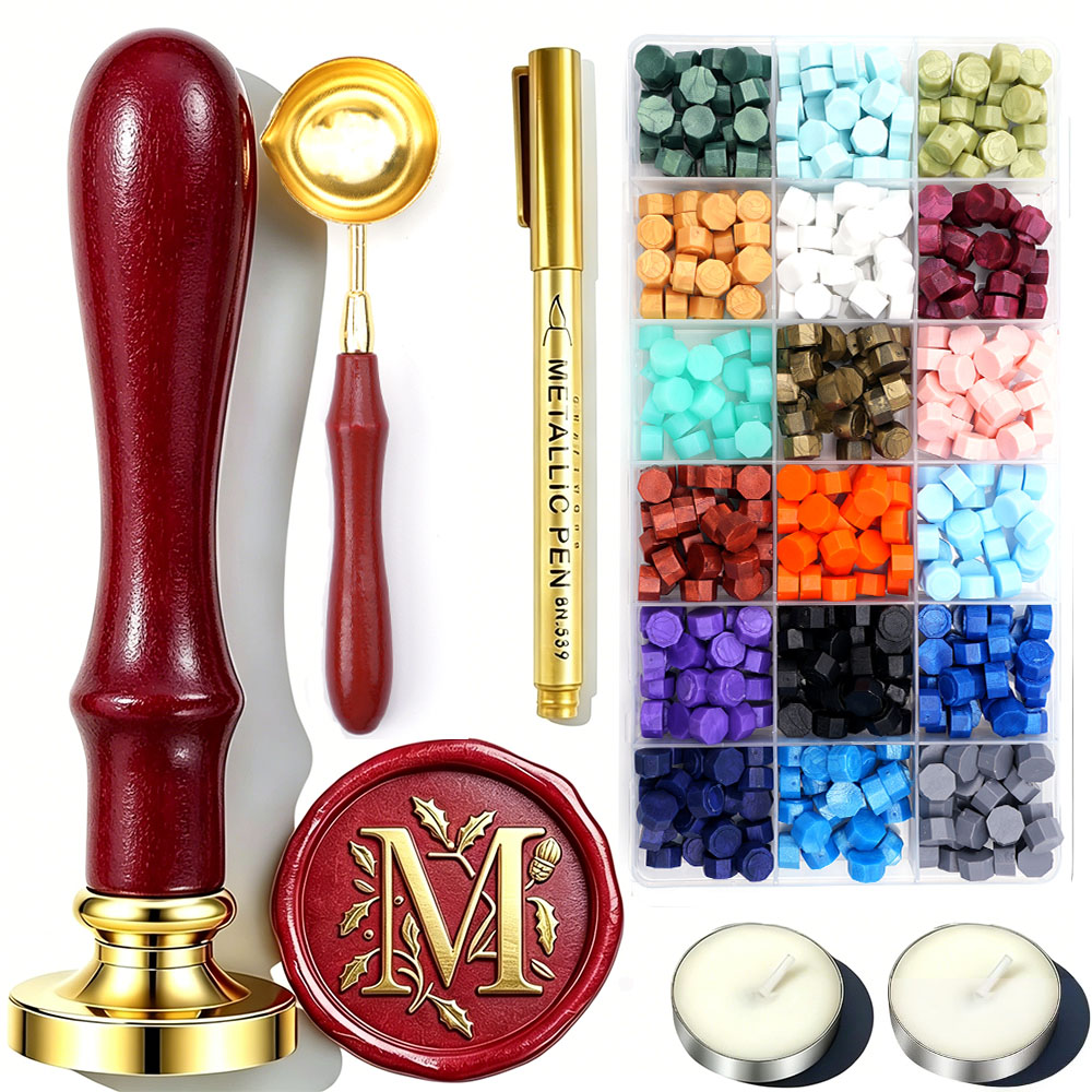 Perlengkapan Stempel Segel Lil - Wax Seal Letter Kit ulasan dan harga