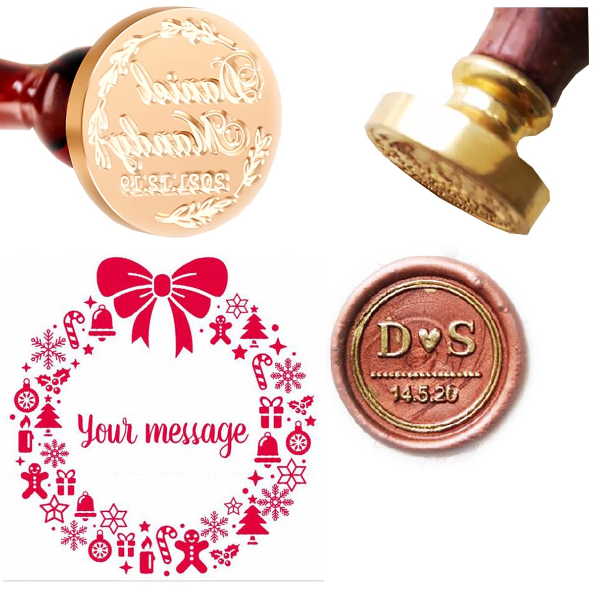 Kit Stempel Segel Lilin Huruf  - Wax Seal Letter Kit ulasan dan harga