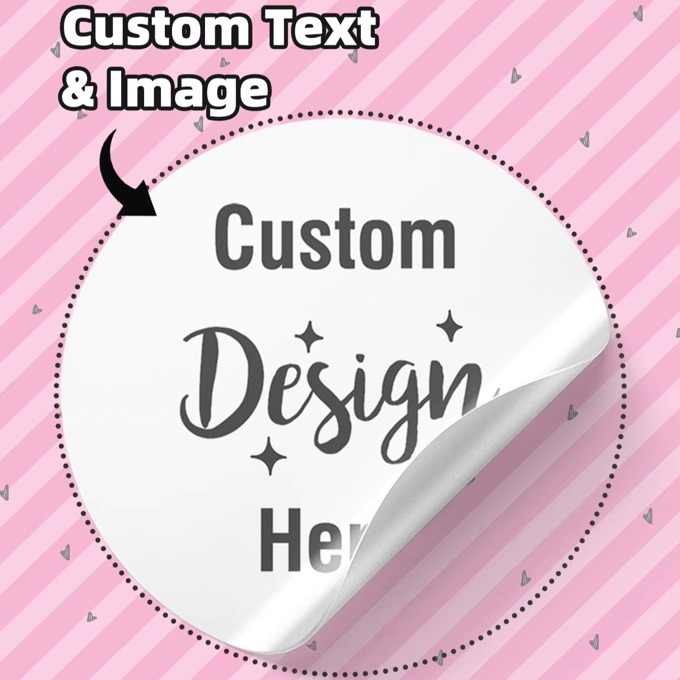Stiker Bulat Tahan Air Ukuran  - Personalised Candle Label ulasan dan harga
