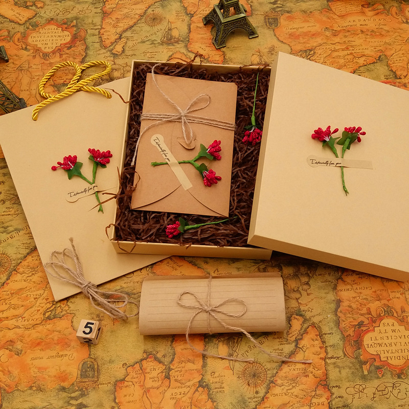 Amplop Retro bunga romantis De - Wax Seal Letter Kit ulasan dan harga