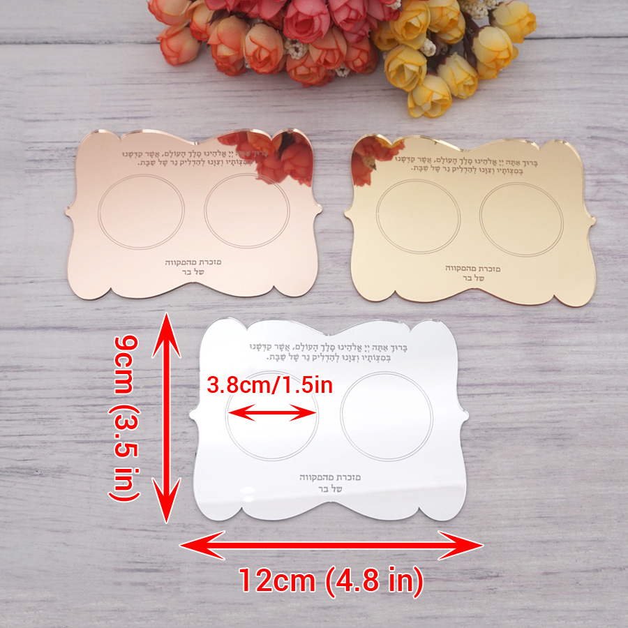 Unik dekorasi meja pernikahan  - Personalised Candle Label ulasan dan harga